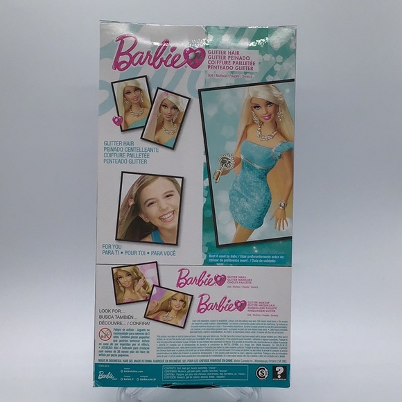 Mattel Barbie Loves Glitter Hair Play Set - Picture 4 of 7